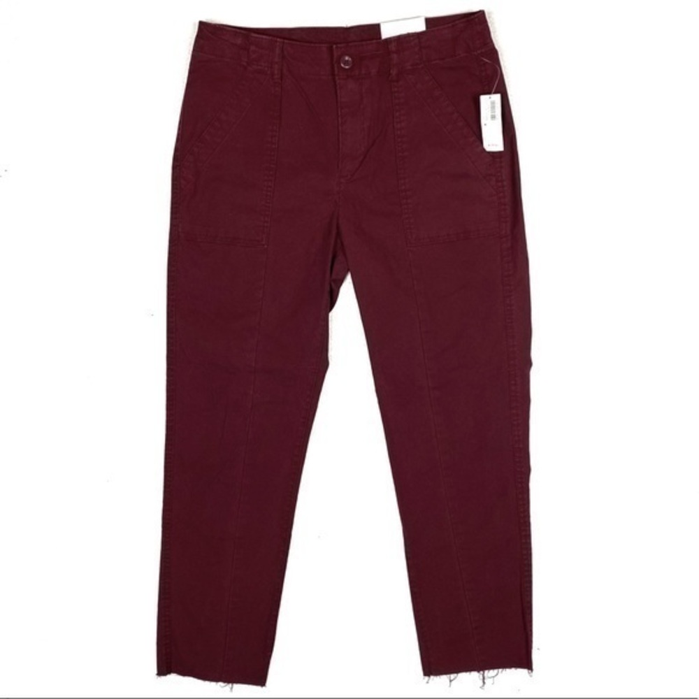 Old Navy Stretch Straight Leg Cutoff Utility‎ Pant